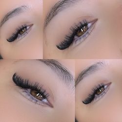 Lashed by Bri - Short volume cat eye set