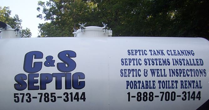 Slide of C & S Septic