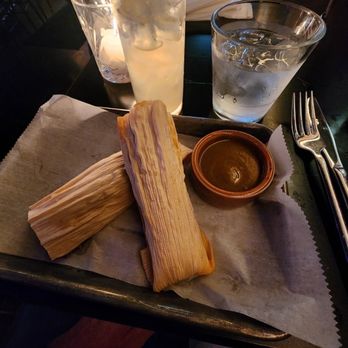 Clandestina - Chicken tamale with a spicy mole - Bars Near Me - Cleveland, Ohio