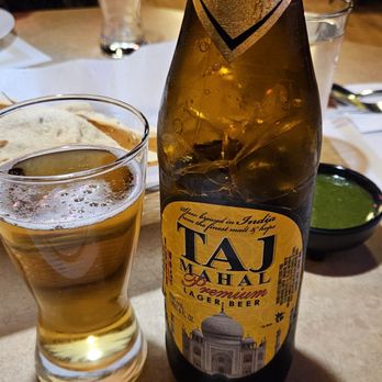 The Curry Leaves - Taj Mahal beer. Refreshing - Indian Near Me - Rocklin, California The Curry Leaves - Taj Mahal beer. Refreshing - Indian Near Me - Rocklin, California