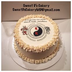 Sweet D's Cakery - Karate cake