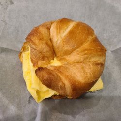 Bakery Mill & Deli - Breakfast Sandwich- Croissant with eggs and cheese