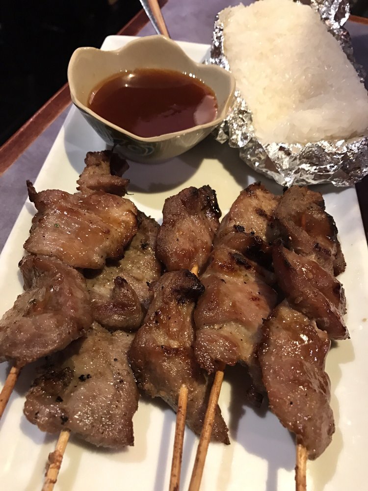 Order BBQ Pork With Sticky Rice food online from Thai Cafe Restaurant store, Milpitas on bringmethat.com