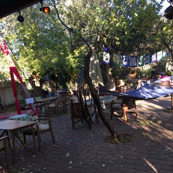 ChocolaTree - Outside area complete with hammock and aerial rope! - Vegetarian Near Me - Sedona, Arizona ChocolaTree - Outside area complete with hammock and aerial rope! - Vegetarian Near Me - Sedona, Arizona