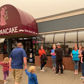 Pig 'N Pancake - Long but fast moving line. - Breakfast & Brunch Near Me - Seaside, Oregon Pig 'N Pancake - Long but fast moving line. - Breakfast & Brunch Near Me - Seaside, Oregon