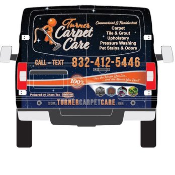 Turner Carpet Care - Truck Rear View - Carpet Cleaning Near Me Turner Carpet Care - Truck Rear View - Carpet Cleaning Near Me