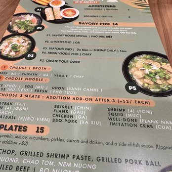 Savory Pho - Vietnamese Near Me - Porter Ranch, California