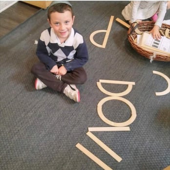Burbank Jewish Preschool - Learning to form letters using shapes. - Preschools Near Me - Burbank, California Burbank Jewish Preschool - Learning to form letters using shapes. - Preschools Near Me - Burbank, California