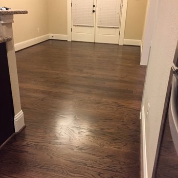 The HR Group - New hardwoods in the dining - General Contractors Near Me - Richardson, Texas