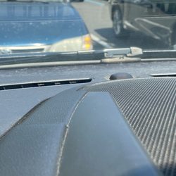 Chevron - By the window you can see dust and dog hair. Nice for 100 car wash.