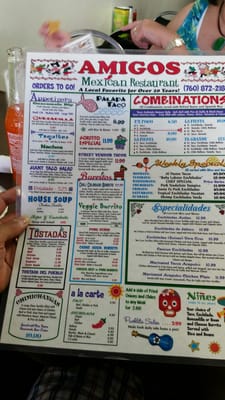 Menu photo 8 Amigos Mexican Restaurant Bishop, CA
