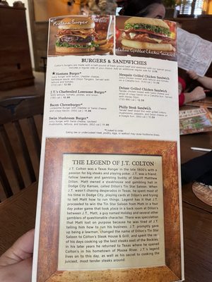 Menu photo 4 Colton's Steakhouse & Grill Van Buren, AR