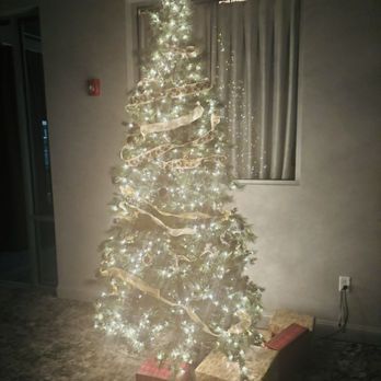 Hattie's Cocktails - a lighted christmas tree - Cocktail Bars Near Me - Rochester, New York
