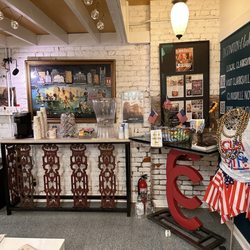 The Clarksville Collection - The coffee, water, and snack bar in the back is always nice!