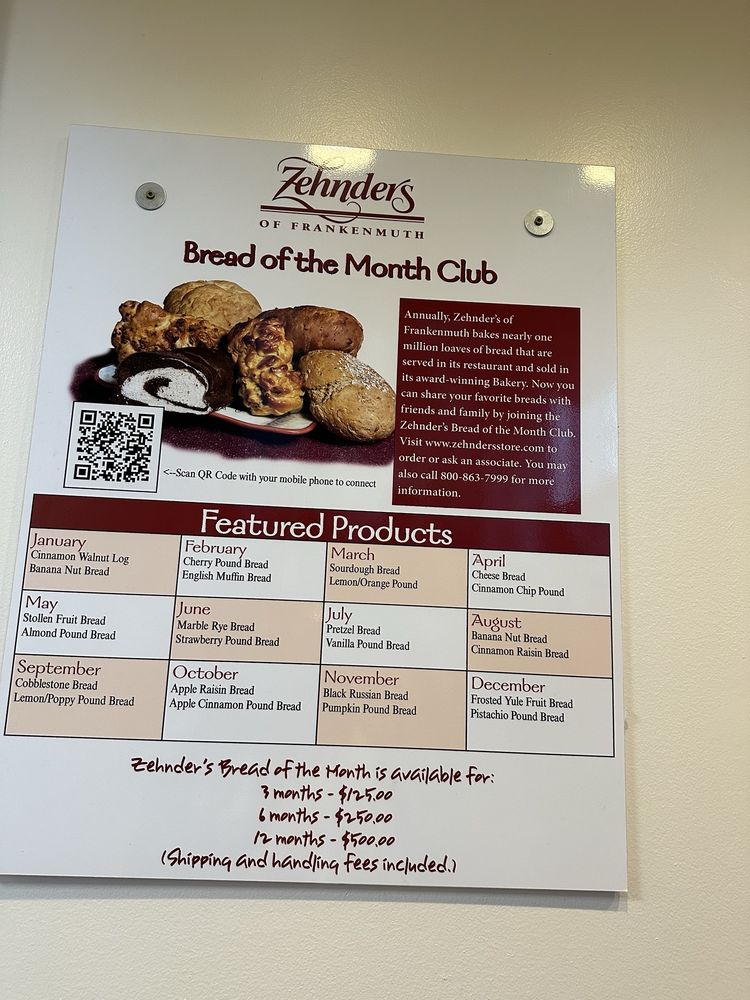 Zehnder's Bakery Logo