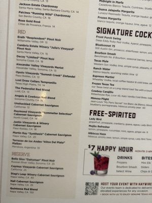 Menu photo 3 Haywire San Antonio, TX
