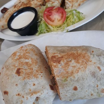 Tacos La Capital D.F.2 - Steak burrito and quesadilla - Tacos Near Me - Hurst, Texas
