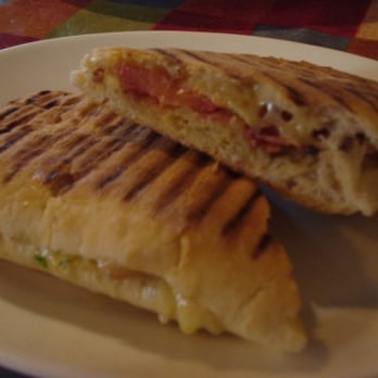 Stone Cutters Kitchen - Bacon, Cheese, Tomato Panini - July 2011 - Seafood Near Me - Doolin, CE Stone Cutters Kitchen - Bacon, Cheese, Tomato Panini - July 2011 - Seafood Near Me - Doolin, CE