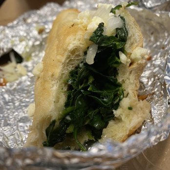 O4W Pizza - Spinach Sandwich - Pizza Near Me - Duluth, Georgia