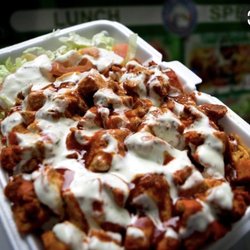 Chicken over rice