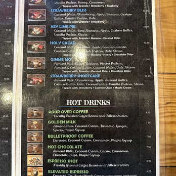 Juicekeys - Power Bowl Menu - Organic Stores Near Me - Raleigh, North Carolina