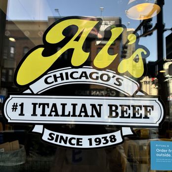 Al's Beef - Outside sign - Sandwiches Near Me - Chicago, Illinois