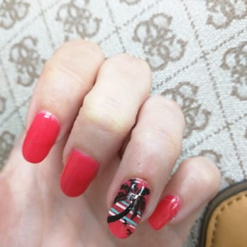 Tracy Nails - Palm tree nail design perfect for summer vacation! - Nail Salons Near Me - Fort Washington, Maryland Tracy Nails - Palm tree nail design perfect for summer vacation! - Nail Salons Near Me - Fort Washington, Maryland
