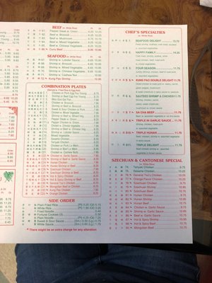 Menu photo 2 Hong Kong Chinese Restaurant Chattanooga, TN Menu photo 2 Hong Kong Chinese Restaurant Chattanooga, TN