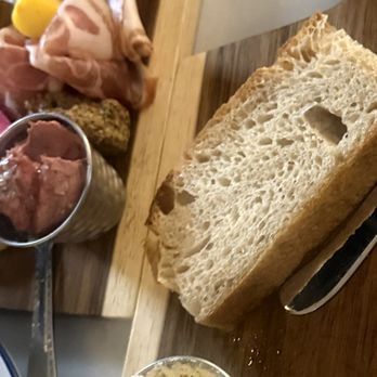 The Beverly - BREAD BOARD Warm Focaccia, Giardiniera Butter - American Near Me - Berkley, Michigan