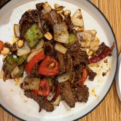Kongpao beef