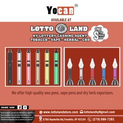 Lottoland Lottery & Tobacco Outlet - Lottoland is the authorized dealer of Yocan wax pens, vape pens and dry herb vaporizers