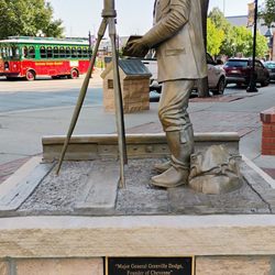 Sculpture of "Major General Grenville Dodge, Founder of Cheyenne"  10-06-2024