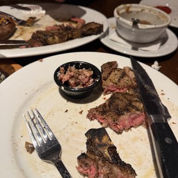 LongHorn Steakhouse - Half of my $35 "Outlaw Ribeye" I left behind. - Steakhouses Near Me - Jasper, Georgia LongHorn Steakhouse - Half of my $35 "Outlaw Ribeye" I left behind. - Steakhouses Near Me - Jasper, Georgia