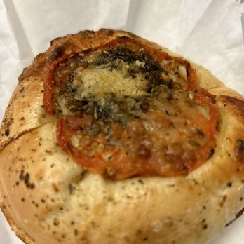 Bagel King and Donuts - Tomato Parmesan Bagel - Donuts Near Me - Wilmington, North Carolina