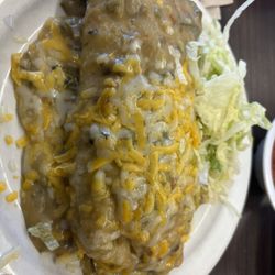 Lydia's La Canasta - Pork burrito