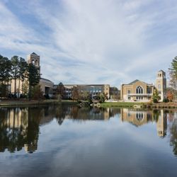 Perimeter Church - Church campus view from the lake.