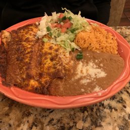 Enchilada plate Enchilada plate