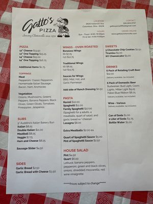 Gatto's Pizza by null