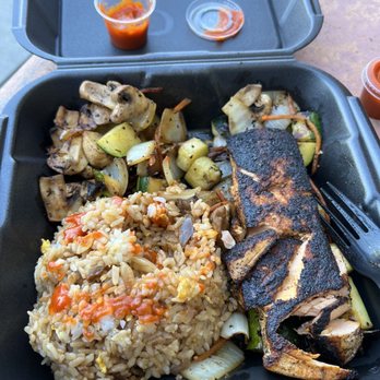 D Grill Boy - Cajun grilled salmon so bomb - Juice Bars & Smoothies Near Me - Ontario, California