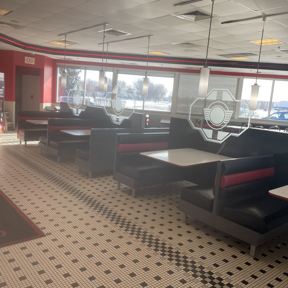 Completely empty, other than me and the employees Completely empty, other than me and the employees