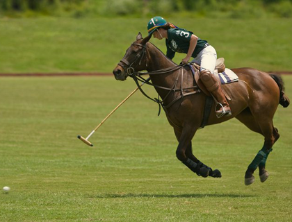 Lucky One Polo Farm Logo