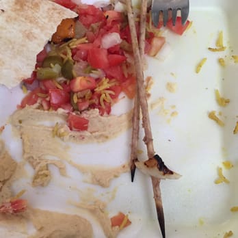 Al-Hana - What was a Lamb Kabob. Always forget and eat food b4 pics - Middle Eastern Near Me - Phoenix, Arizona