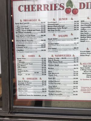Menu photo 4 Cherries Diner Pittsburgh, PA Menu photo 4 Cherries Diner Pittsburgh, PA