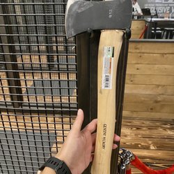 The axe! It's 1.25 lbs!