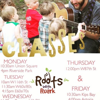 Roots With Ruark - NYC Class Schedule for Summer 2016 - Musicians Near Me Roots With Ruark - NYC Class Schedule for Summer 2016 - Musicians Near Me