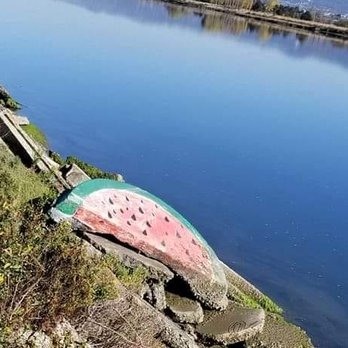 Watermelon Rock - Landmarks & Historical Buildings Near Me - Oakland, California Watermelon Rock - Landmarks & Historical Buildings Near Me - Oakland, California