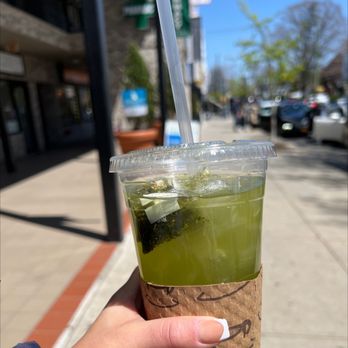 Bagel Time - 8. Iced Green Tea - Bagels Near Me - Whitestone, New York
