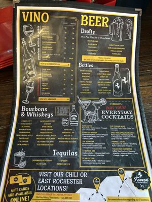 Menu photo 2 Ferrari Pizza Bar East Rochester, NY Menu photo 2 Ferrari Pizza Bar East Rochester, NY