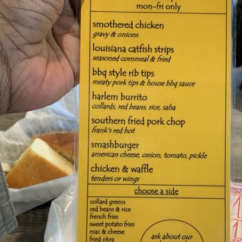 Cornbread Restaurant & Bar - Menu - Part 1 - Soul Food Near Me - Southfield, Michigan Cornbread Restaurant & Bar - Menu - Part 1 - Soul Food Near Me - Southfield, Michigan