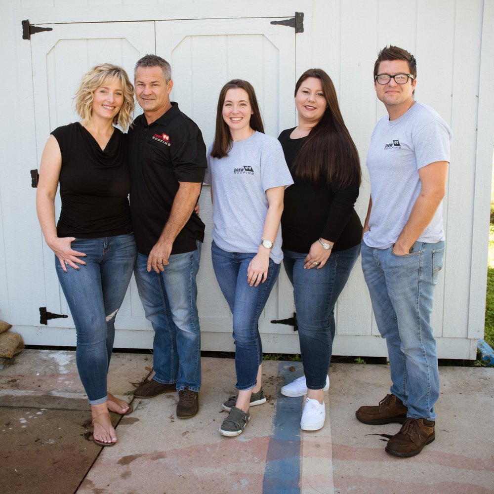 Slide of Drew Roofing